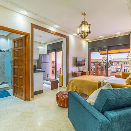 Le Jasmin - Appartement Authentique A Gueliz Marrakesch Exterior foto