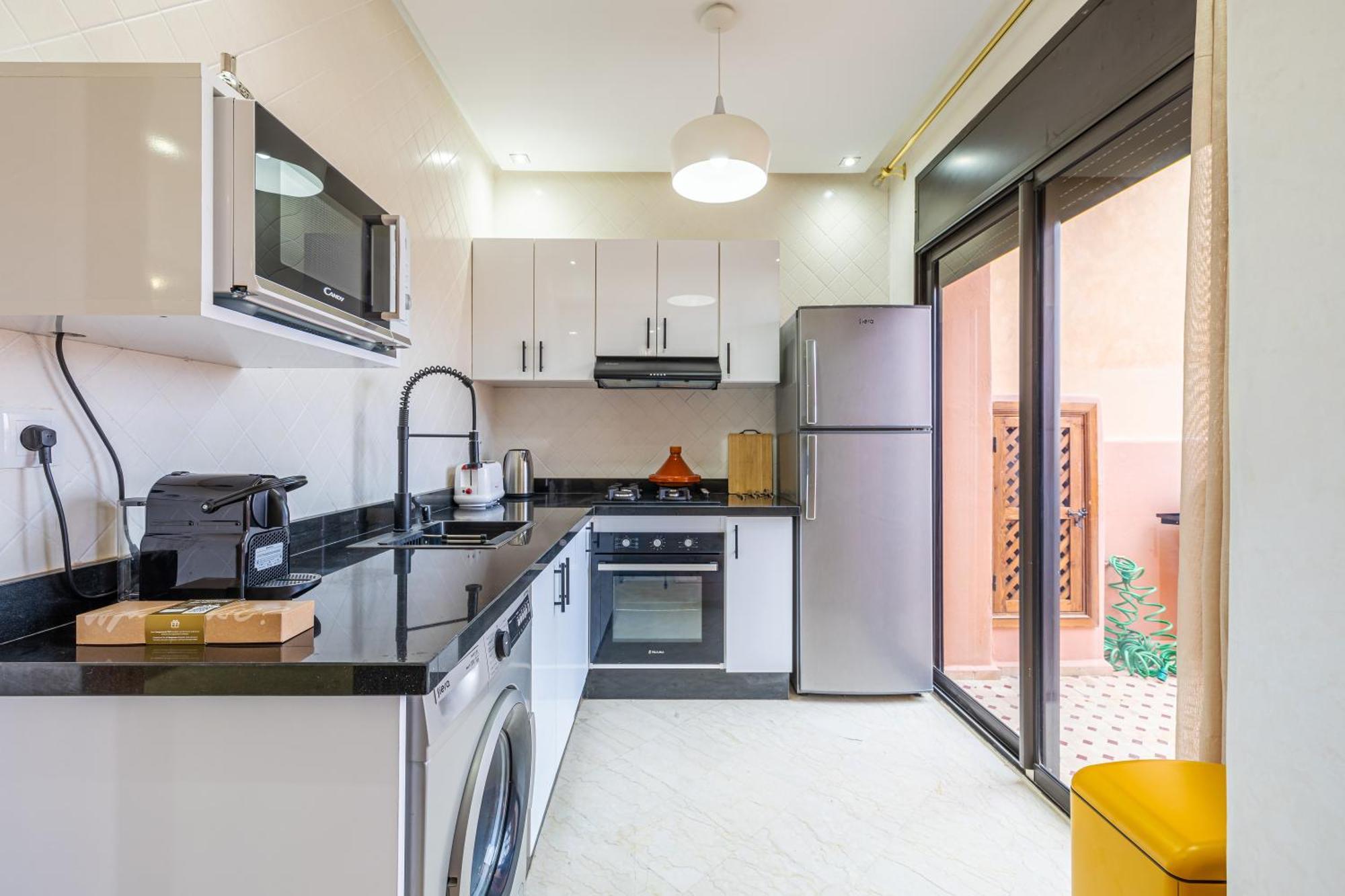 Le Jasmin - Appartement Authentique A Gueliz Marrakesch Exterior foto